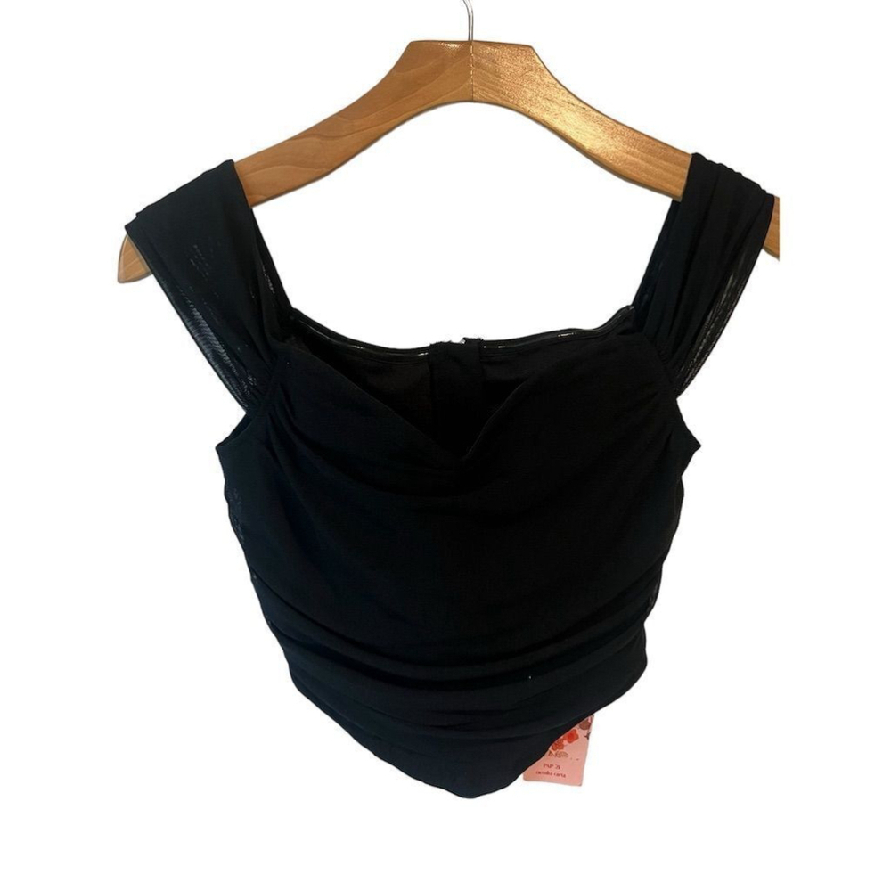 SHEIN Black Corset Top Women's Small